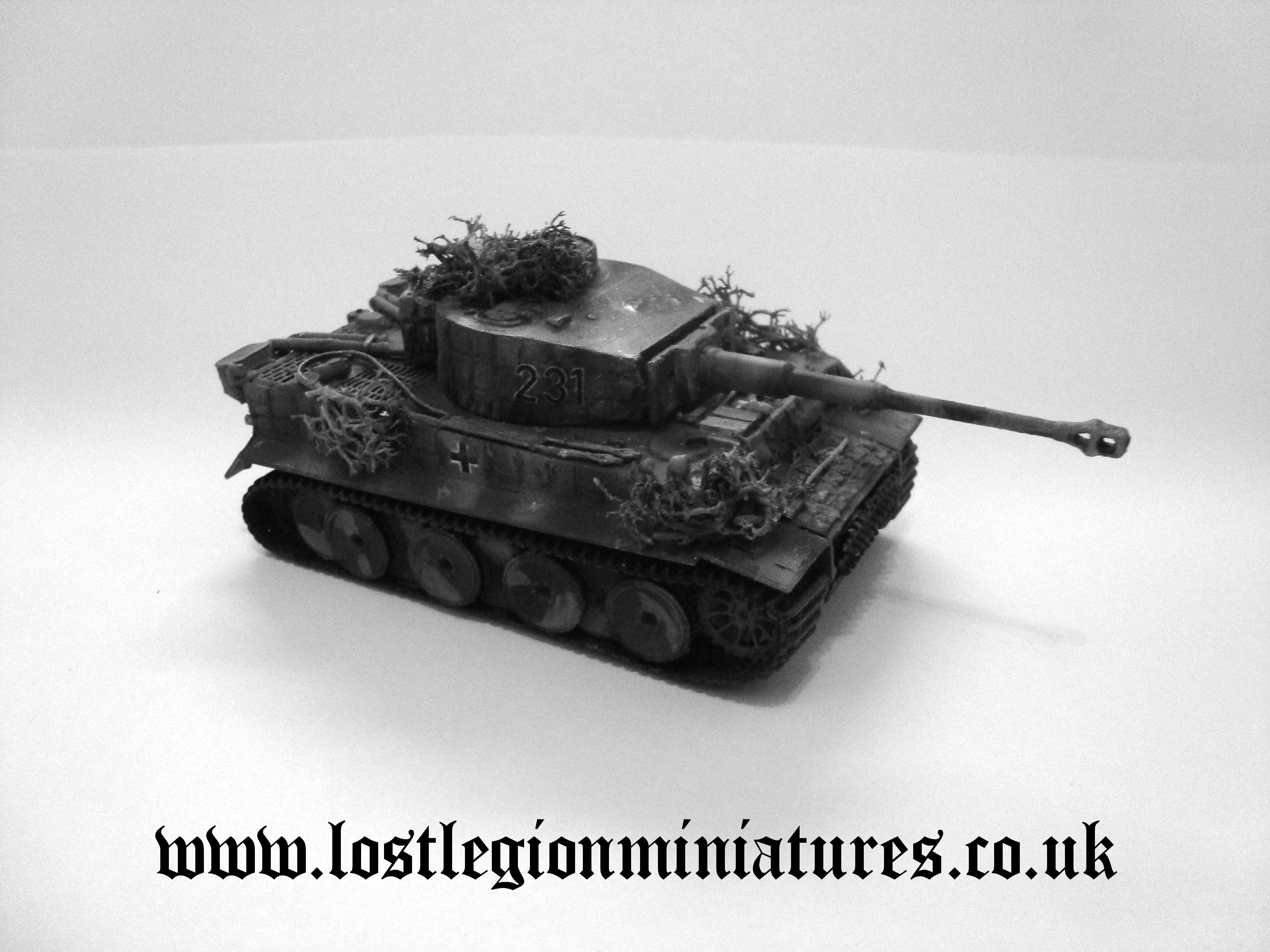 Maquette 1/72 Du Char Panzer Tigre 2 De La Seconde Guerre Mondiale - Modèle Réduit à Monter